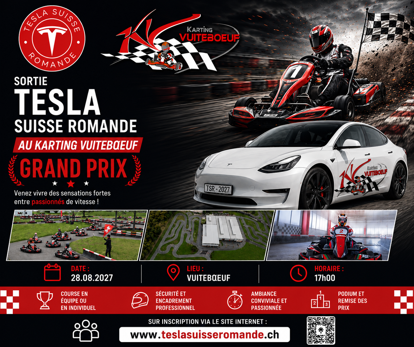 Soirée Karting Vuiteboeuf - illustration TSR