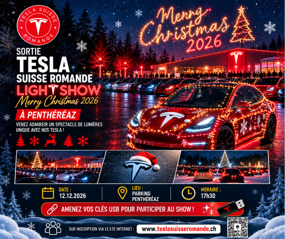 Light Show « Merry Christmas 2026 » - illustration TSR