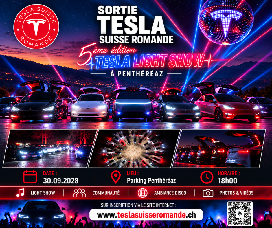 Tesla Light Show – 5ᵉ édition - illustration TSR