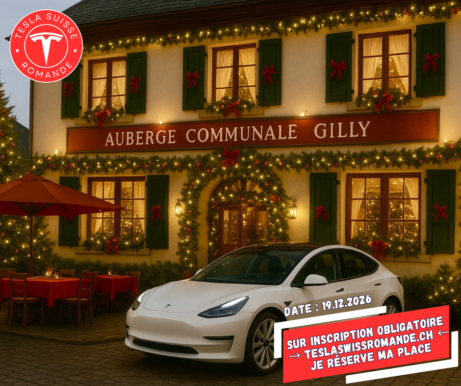 Souper Noël Tesla à Gilly - illustration TSR